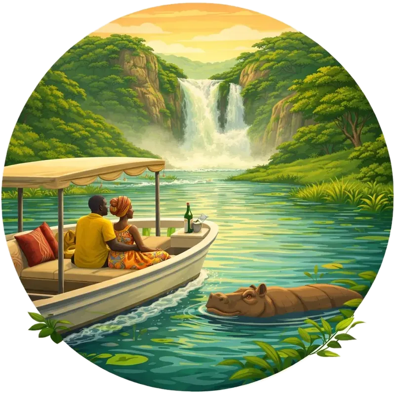 Boat cruise safari