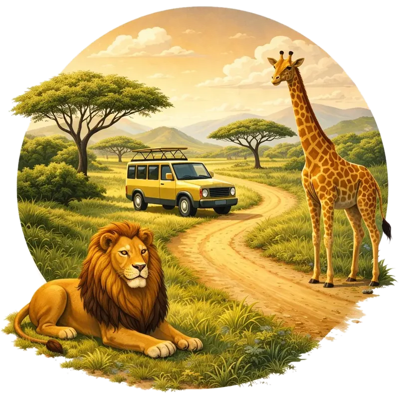 Game drive safari